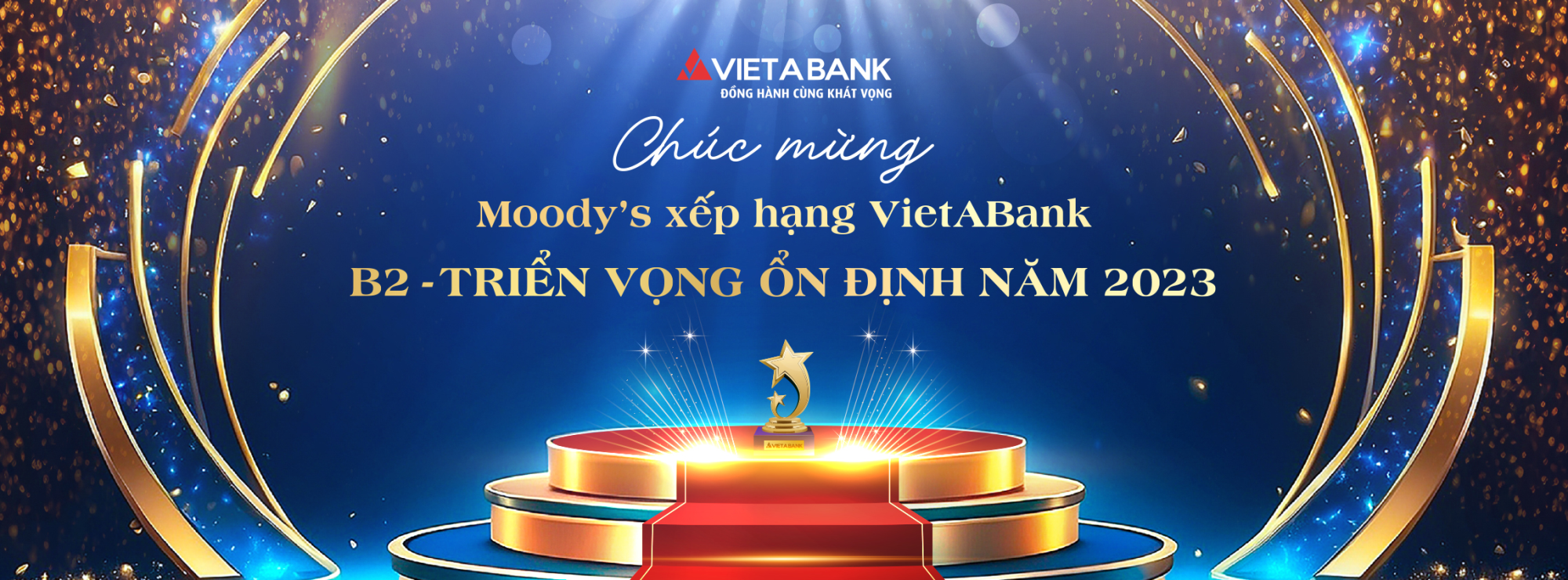 Moody's duy trì xếp hạng B2 - triển vọng ổn định cho VietABank